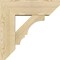 Ekena Millwork Balboa Slat Rough Sawn Bracket w/ Offset Brace, Douglas Fir, 8"W x 24"D x 24"H BKT0806X24X24BOA06RDF - alternate 3